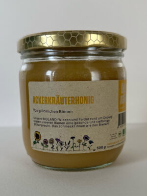 Ackerkräuter Bio Honig