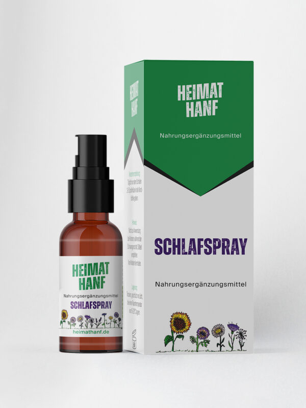 Schlafspray mit natürlichen Inhaltsstoffen
